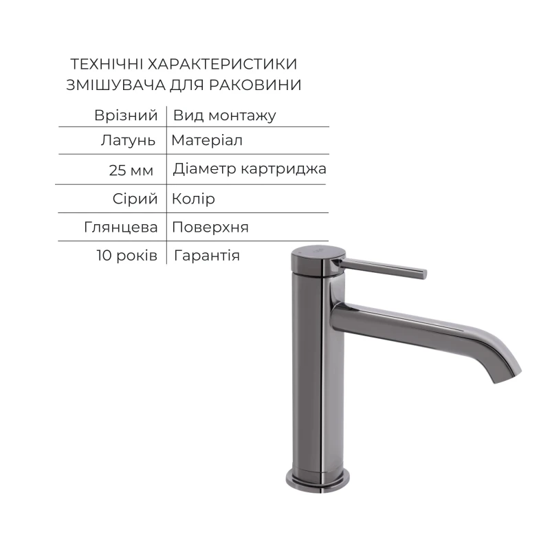 Комплект для душа Qtap Robin Black Chrome: Змішувачі QTROB4060102K+QTROB1060M102K+Тримач QT829910842854GRP+Шланг QTHADPVC160G+Лійка QTRUCA120R3GRP