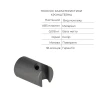 Комплект для душа Qtap Robin Black Chrome: Змішувачі QTROB4060102K+QTROB1060M102K+Тримач QT829910842854GRP+Шланг QTHADPVC160G+Лійка QTRUCA120R3GRP