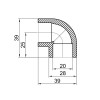 Кутик PPR Thermo Alliance 20, 90°