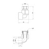 Кутик PPR Thermo Alliance з накидною гайкою 25х3/4" ВР