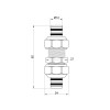 Муфта обтискна Icma 16 №530