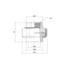 Згін "Американка" PPR Thermo Alliance 25х3/4" ВР