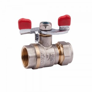 Кран кульовий обтискний Valve 16х1/2" ВР SV329W1516