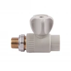 Кран шаровой радиаторный PPR Alfa Plast 20х1/2" прямой