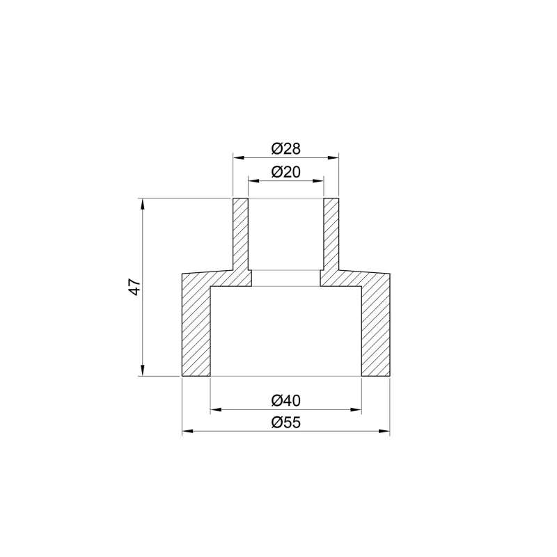 Муфта PPR Alfa Plast 40х20