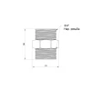 Ниппель Icma 3/4" НР №1210