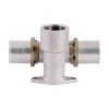 Пресс-фитинг Icma тройник 1/2"вх20 настенный проходной № 422