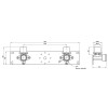 Планка прес в зборі Icma 16х1/2" №412