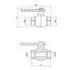 Кран кульовий PPR Alfa Plast 20