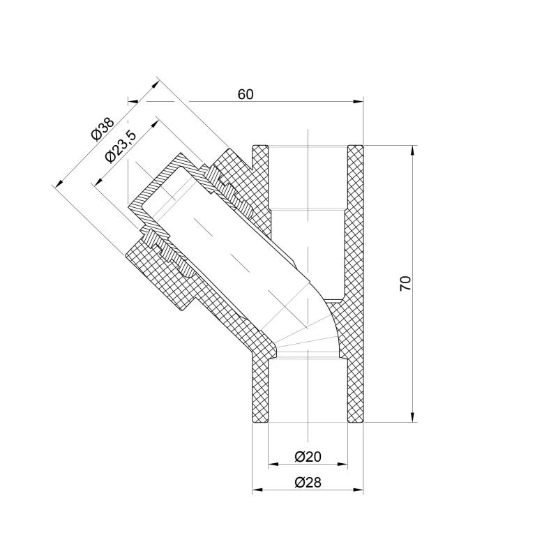 Фильтр PPR Alfa Plast 20