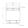 Зворотний клапан SD Plus з латунним штоком 2" SD240W50