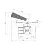 Кран Icma 1/2" ВЗ під манометр №158