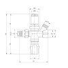 Підживлюючий клапан Icma 1/2" №249