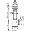 A441 Кухня 1 1/2*d70 нерж., без випуску {25}
