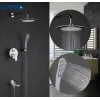 Душевая система скрытого монтажа GAPPO G7148-8 белая/хром с переключателем на лейку 3-функции