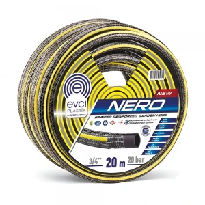Шланг для полива EVCI Plastik Nero 3/4" ПВХ пятислойный армированный 30 м