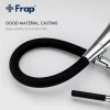 Смеситель для кухни FRAP F4044 с гибким изливом двухцветный черный/хром с двумя режимами