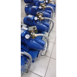 Насосная станция GRANDWATER JET 100L+24L (1.1 кВт, Hmax=50м, Qmax=52л/мин) с чугунным насосом