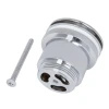Донный клапан WEZER WHR-102 1 1/4" автоматический Ø63мм хромированный
