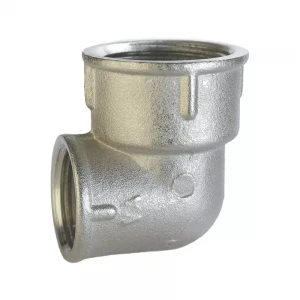 Кутник перехідний VLMZ 3/4" В - 1/2" В нікельований