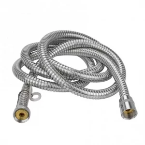 Душевой шланг WEZER WKR-006 160-220 см растяжимый хромированный