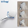 Душевая система FRAP F2431 с поворотным изливом, воронкой белая/хром