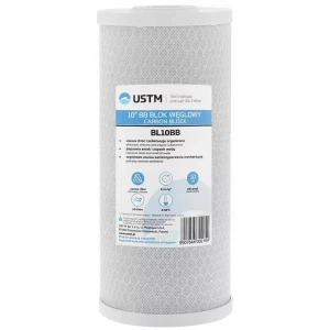 Картридж фильтрующий USTM 4,5"х10" из прессованного активированного угля BL10BB