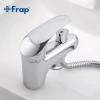Смеситель для умывальника FRAP F1221 хромированный с душевой лейкой