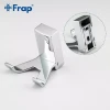 Крючок двойной для ванной FRAP F1805-2 белый/хром с двумя накладками