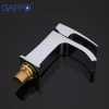 Смеситель для умывальника GAPPO G1007-1 хромированный