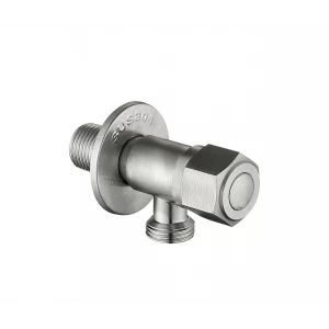 Кран приладовий WEZER SOL21A-16 1/2"x1/2" нержавіюча сталь