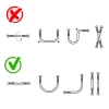 Шланг для подвода воды ITAL Pro-Flex 40 см 1/2" гайка-штуцер