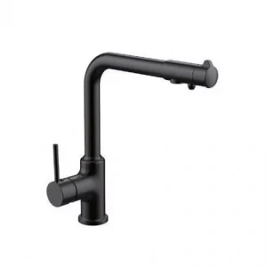 Смеситель для кухни GAPPO G4390-10 черный с подключением фильтра питьевой воды