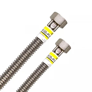 Подводка газовая ECO-FLEX Газ/Стандарт 100 см 1/2"x3/4" гайка-гайка