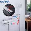 Смеситель для ванны GAPPO G3291 термостатический хромированный