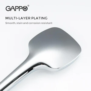 Ручной душ GAPPO G001 3-режимный белый/хром