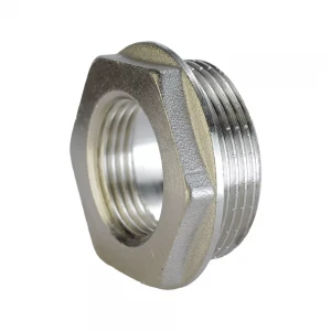 Футорка VLMZ L-107 1 1/2" С*1" никелированная