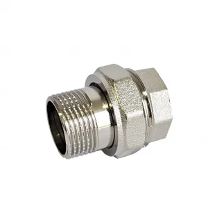 Згін-американка пряма    3/4 нік. VLMZ (L-141) {105/15}