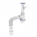 Сифон для кухонной мойки KRONO PLAST M-1550 1 1/2
