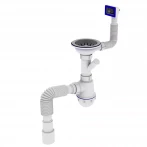 Сифон для кухонной мойки KRONO PLAST M-1550-E 1/2