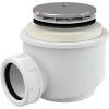 Сифон для душевого поддона ALCA PLAST A47CR-60 хромированный диаметр 60 мм
