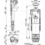Сифон для раковины ALCA PLAST SA2000S 1/2