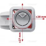 Комплект впускной/выпускной ALCA PLAST SA08AS 1/2