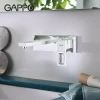 Змішувач для умивальника GAPPO G1017-12, білий/хром