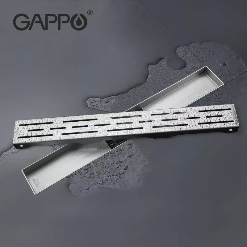 G810007-1 Душовий трап 1000 мм, комбінований гідрозатвор, Brushed nickel (блістер) {5/1}