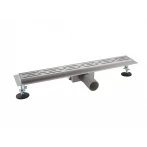 G810007-1 Душовий трап 1000 мм, комбінований гідрозатвор, Brushed nickel (блістер) {5/1}
