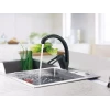 Змішувач для кухні WEZER YUB4-181-BLACK, чорний