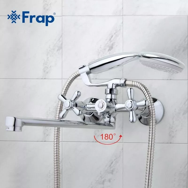 Змішувач для ванни Frap F2225, хром