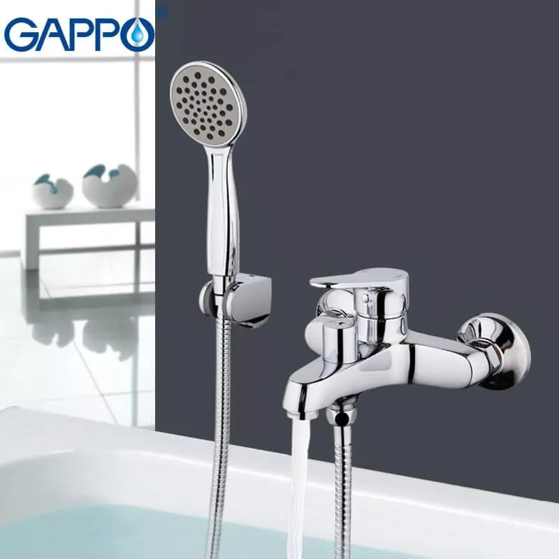 Змішувач для ванни GAPPO G3236, хром