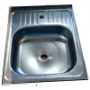 Мийка нерж.UA 5060 товщ-0.4mm, р-р-600*500*140mm Polish (накладна) {20}